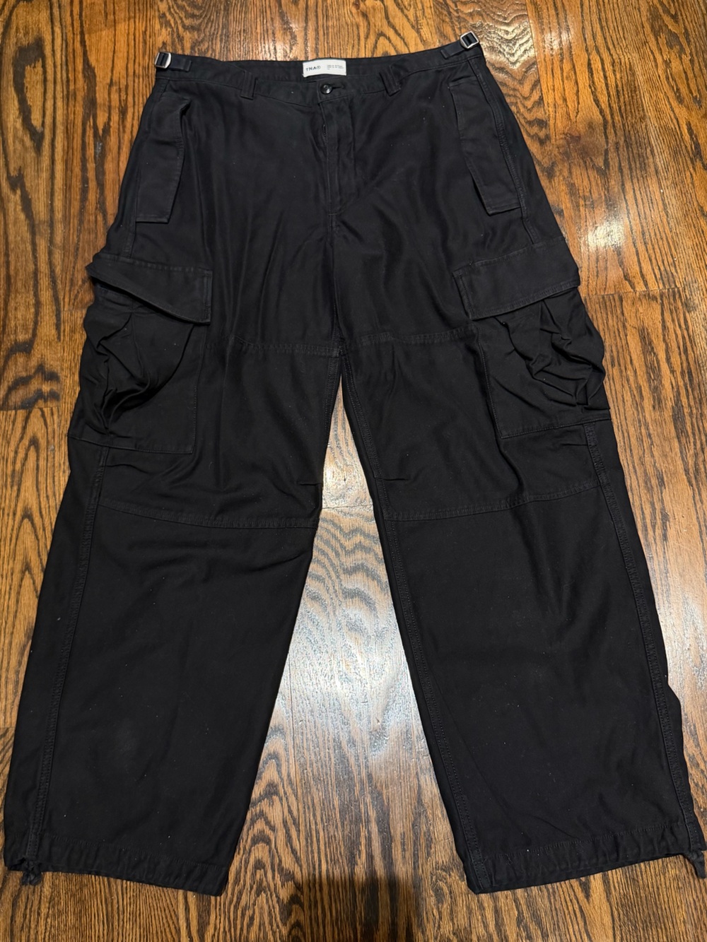 TNA/ARITZIA Black Women's Cargo Style Pants with Utility Pockets